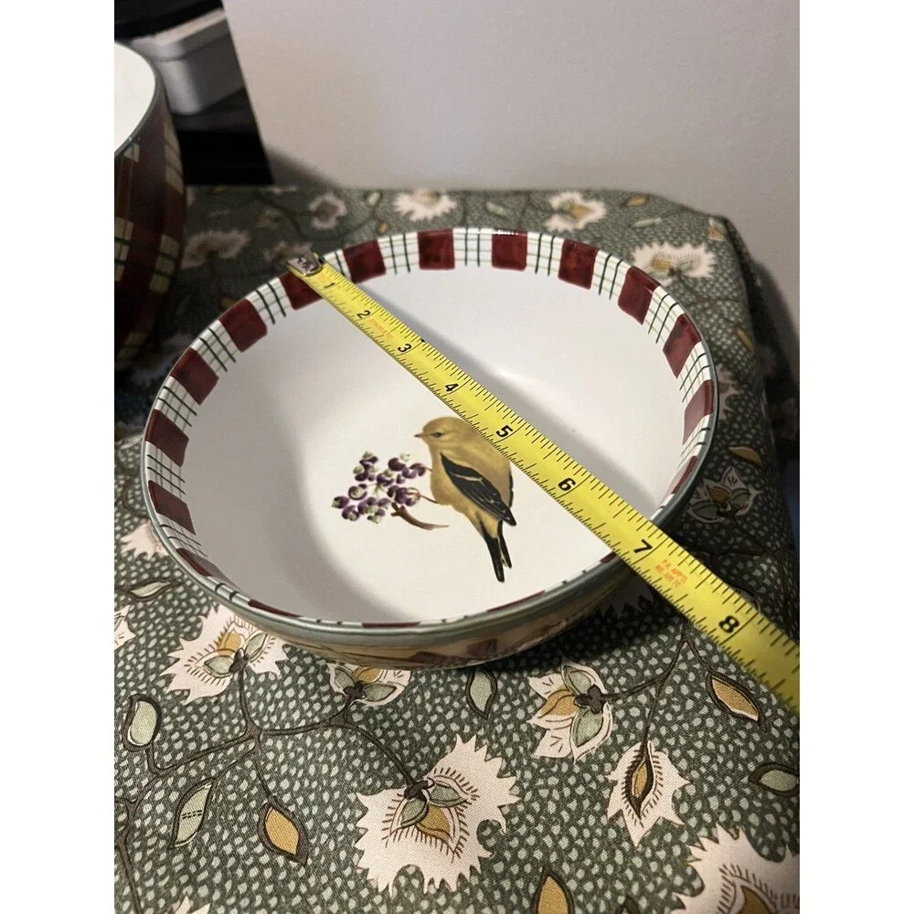 Lenox Winter Greetings Everyday GOLDFINCH  BOWL